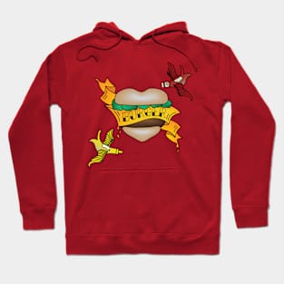 Burger Tattoo Hoodie